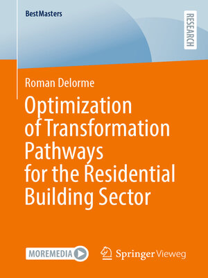 cover image of Optimization of Transformation Pathways for the Residential Building Sector
